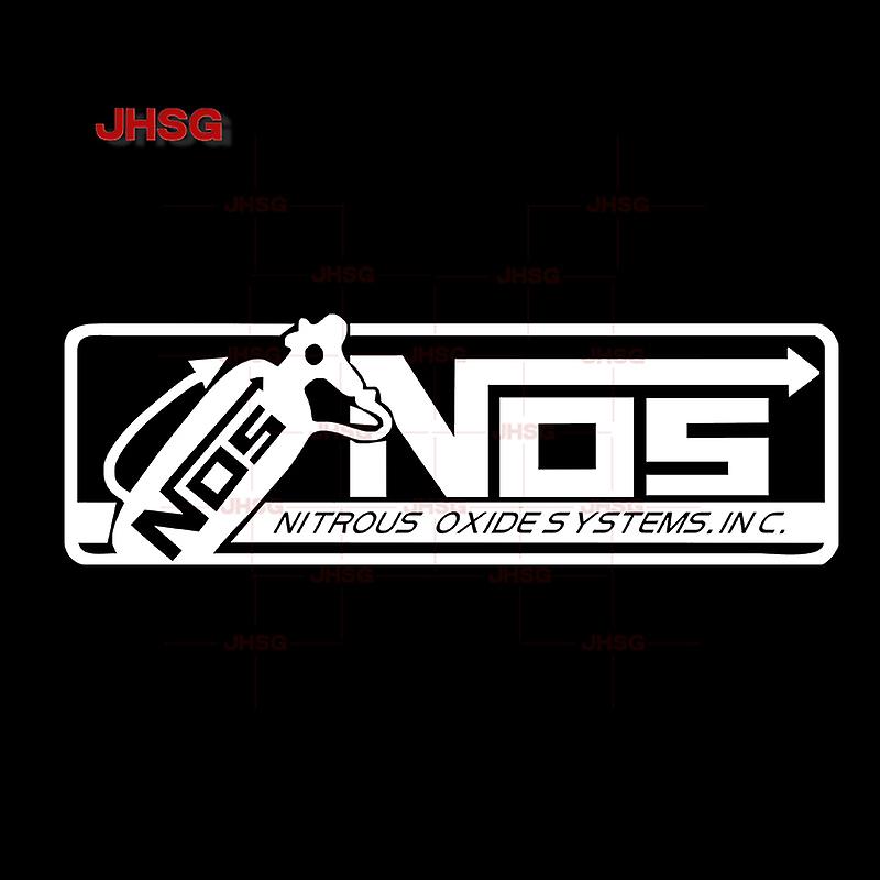 Jhsg Various Size/color Car Decals Nos Drag Racing Styling Decals Pvc Car Motorcycle Accessories Waterproof Decals