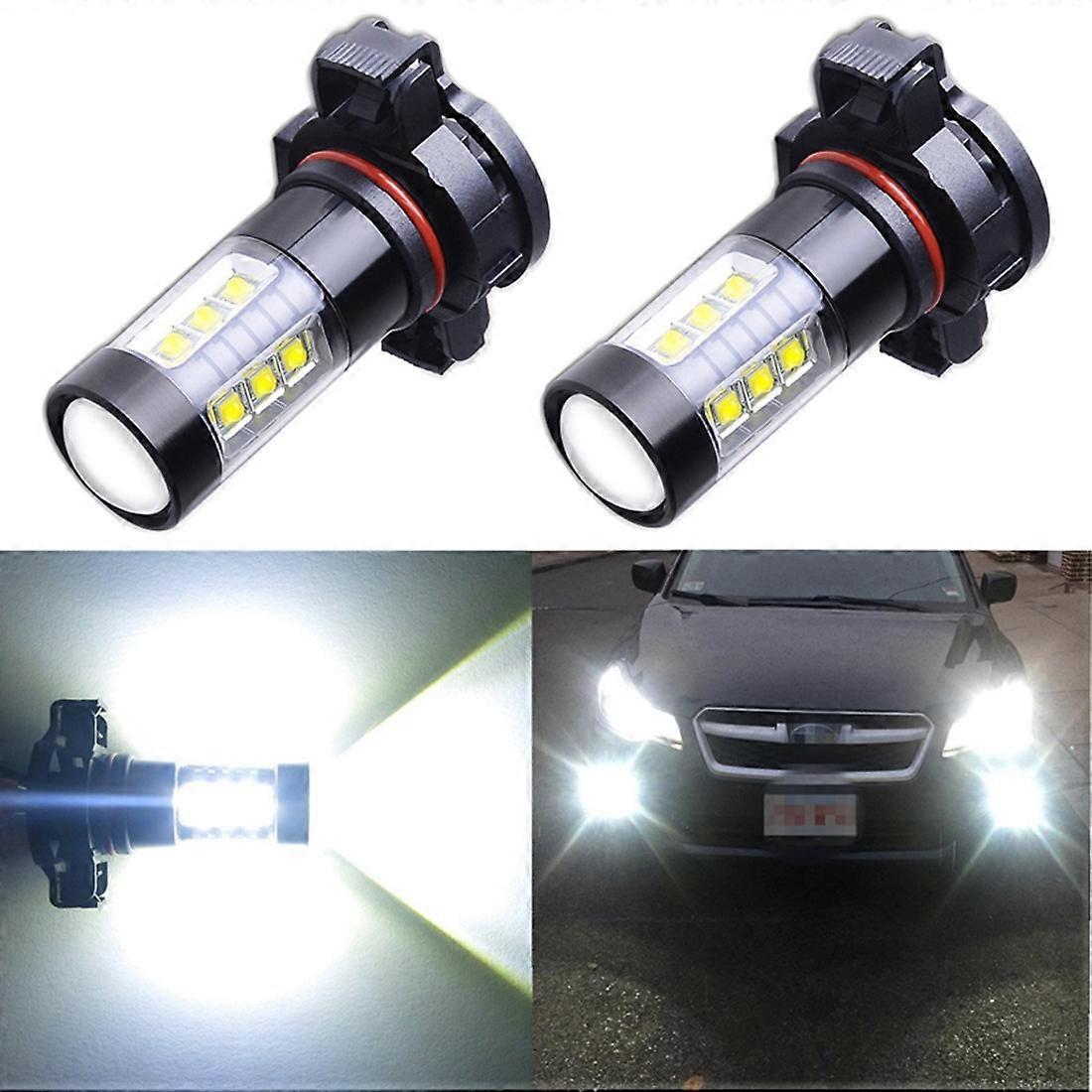 2 stuks PSX24W H16 autolicht 5202 H7 H11 H3 H8 Super Bright LED Front Driving s Mistlampen Bulb Auto Front HeadLamp Head