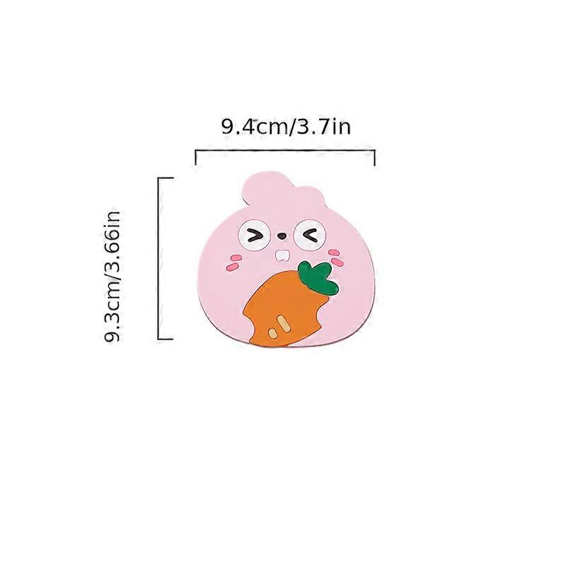 Cartoon Insulated Silicone Mat for Kitchen - Anti-Scalding Potholder for Tables and Countertops - Keep Food Warm and Safe