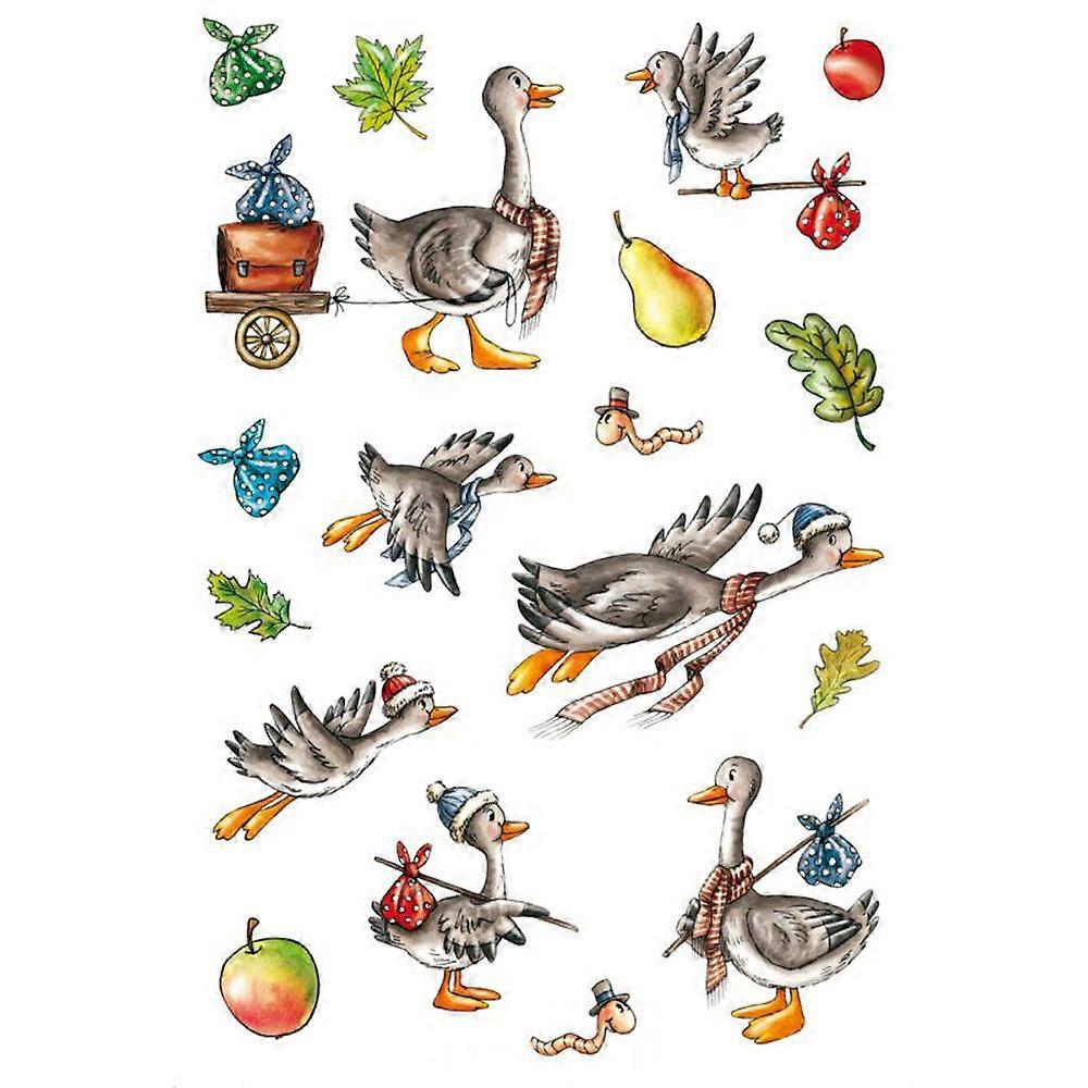 Herma Geese Trip Sticker 优质不干胶装饰贴纸