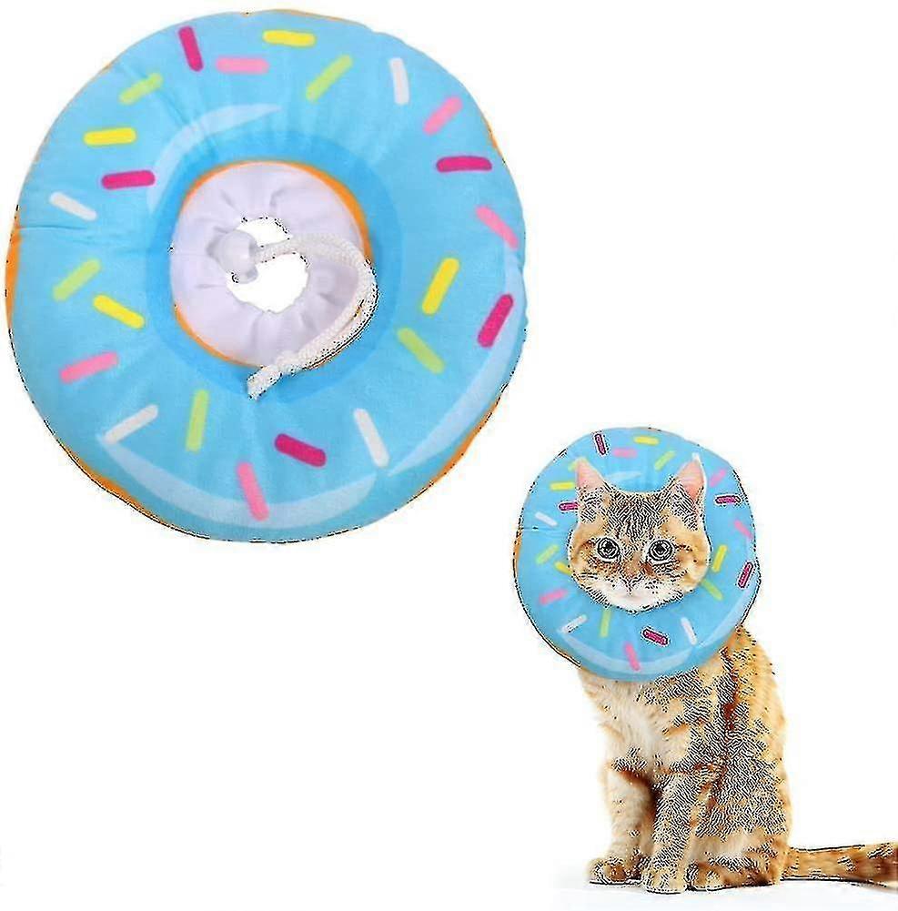 Blue Cat Recovery Donut Collar