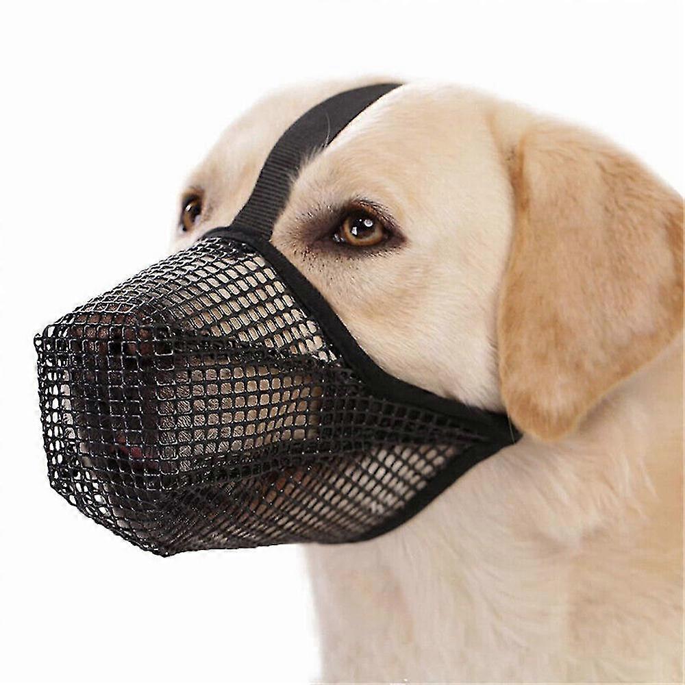 Adjustable Breathable Safety Dog Muzzle Anti-biting Anti-barking Anti-chewing Mesh Muzzles