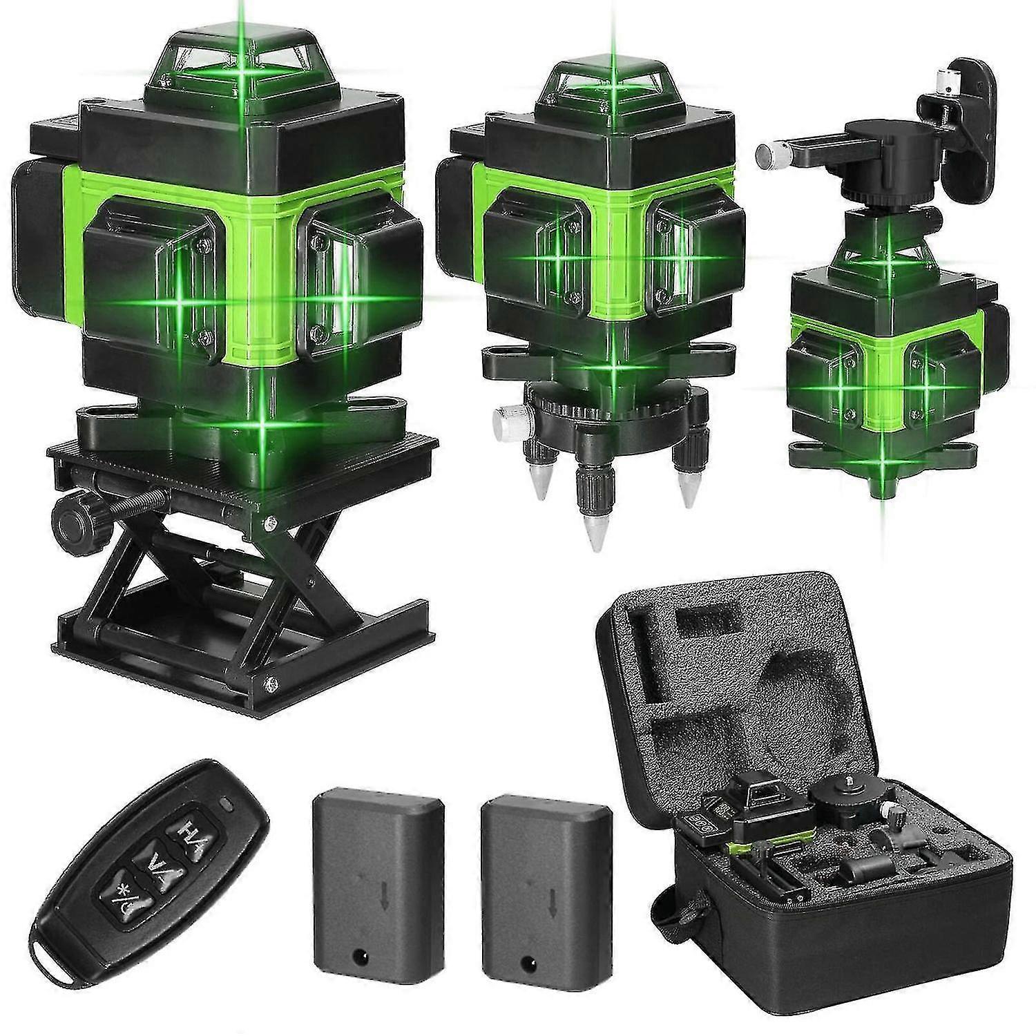 16 Lines 4d Laser Level 360 Self-leveling Cross Line Level Measure Tool