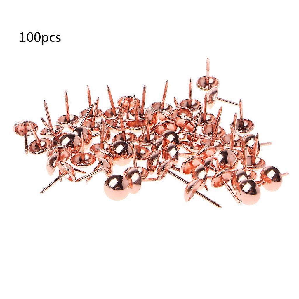 100 stk Møbelpolstring Tacks Dørnegl Hardware Tyk Pushpin Hobnail