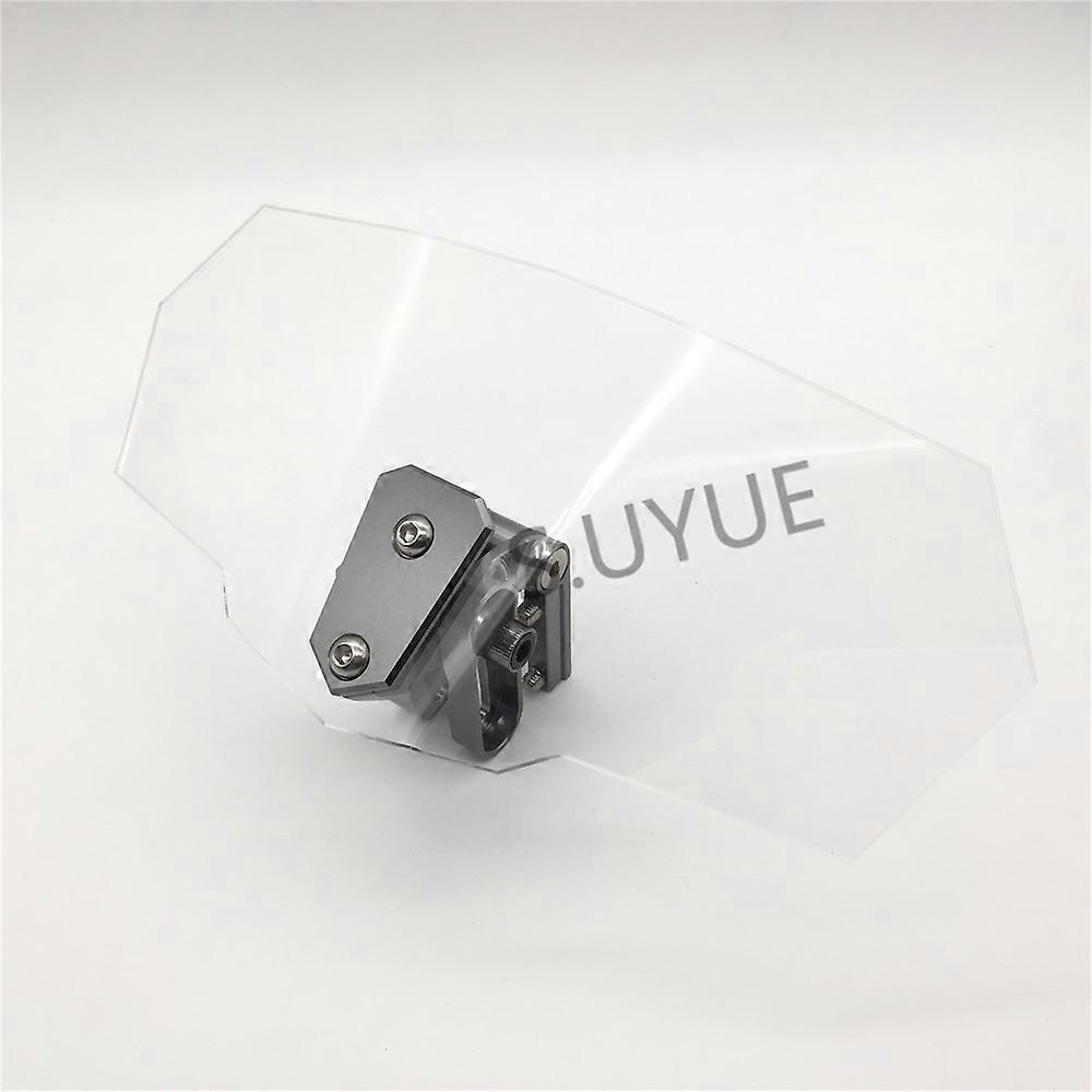 Airflow Adjustable Windshield Clear Variable Spoiler Windscreen Wind Deflector For BMW HONDA YAMAHA DUCATI SUZUKI