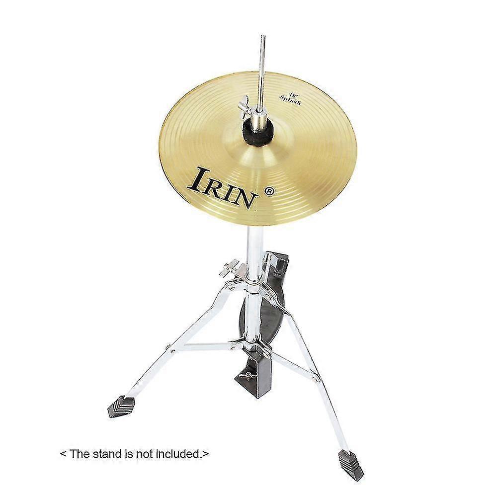 10" Brass Alloy Crash Ride Hi-hat Cymbal For Drum Set