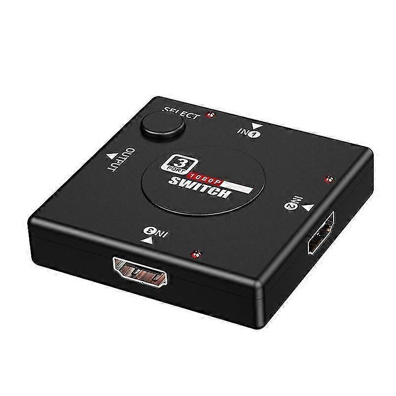 Hdmi 3 Port Switch AUTO Switcher Splitter Selector HDTV HUB Box