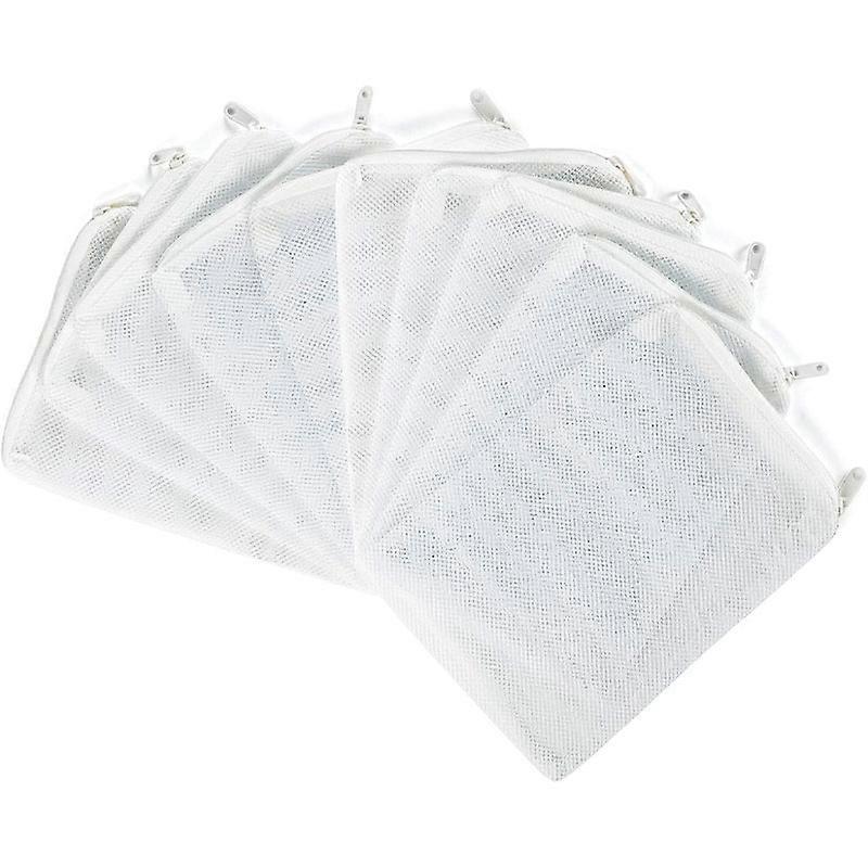 Aquarium Filter Nylon Mesh Bags 10pcs Filter Media Net Bag Zipper