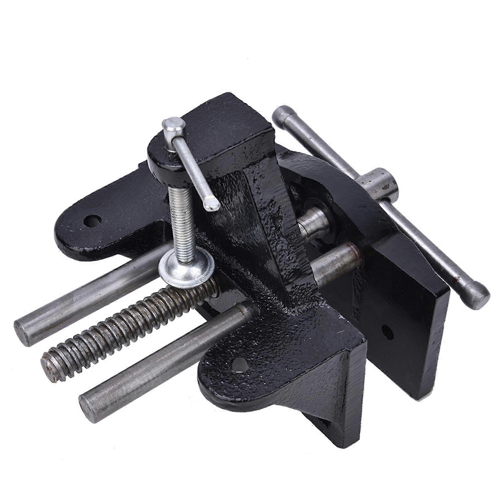Cast Iron Table Vise Quick Opening Woodworking Bench Vise Clamp Table Holding Tool