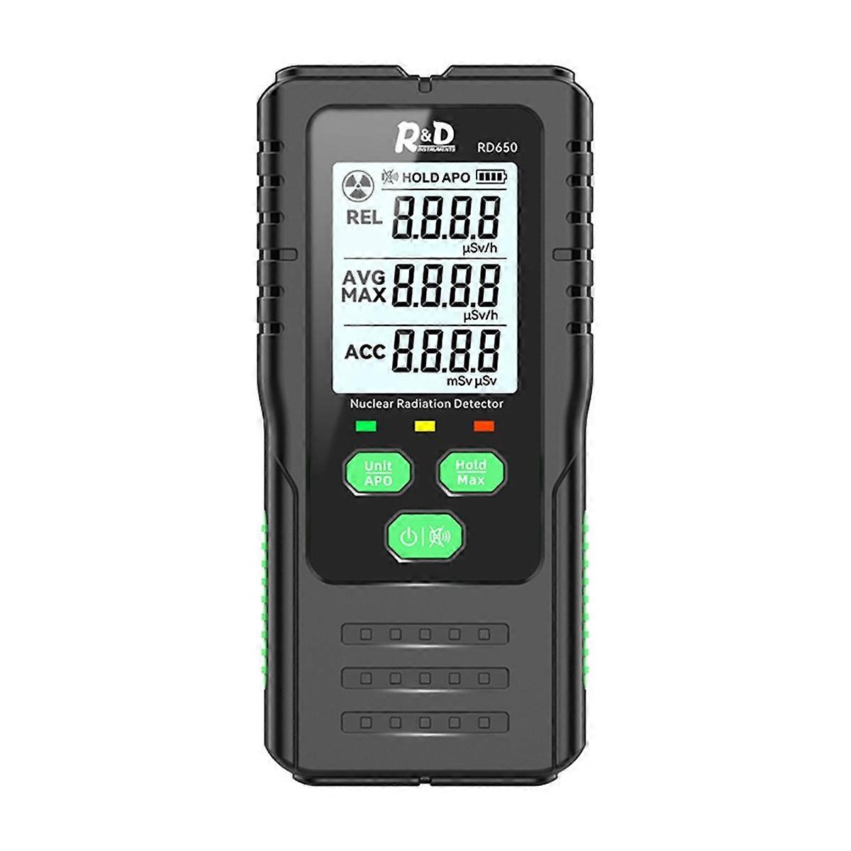 RD650 Geiger Counter Nuclear Radiation Detector X-Ray -Ray -Ray Radioactivity Tester Detector Per