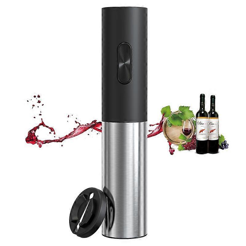 Battery Powered Automatic Wine Bottle Opener With Foil Cutter