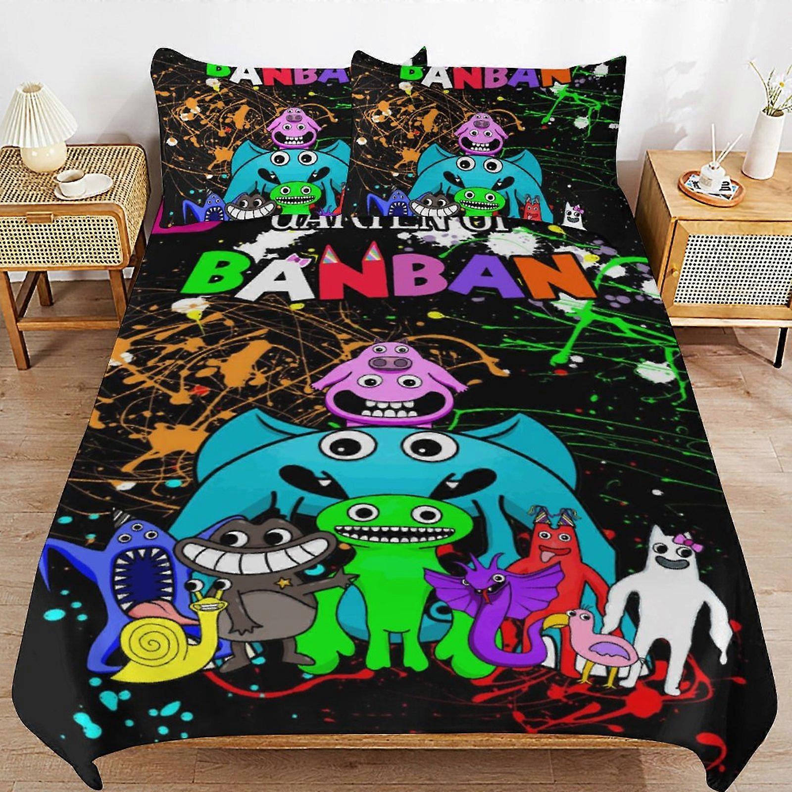 c118 Garden Of Banban Conjunto de Cama Capa de Edredão Confortável e Leve Cartoon Bedding 3 Peça Conjunto de Cama Twin (1 Capa de Edredão e 2 Fronha) hn701