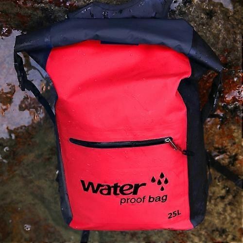 Outdoor Folding Double Shoulder Bag Dry Sack PVC Waterproof Backpack