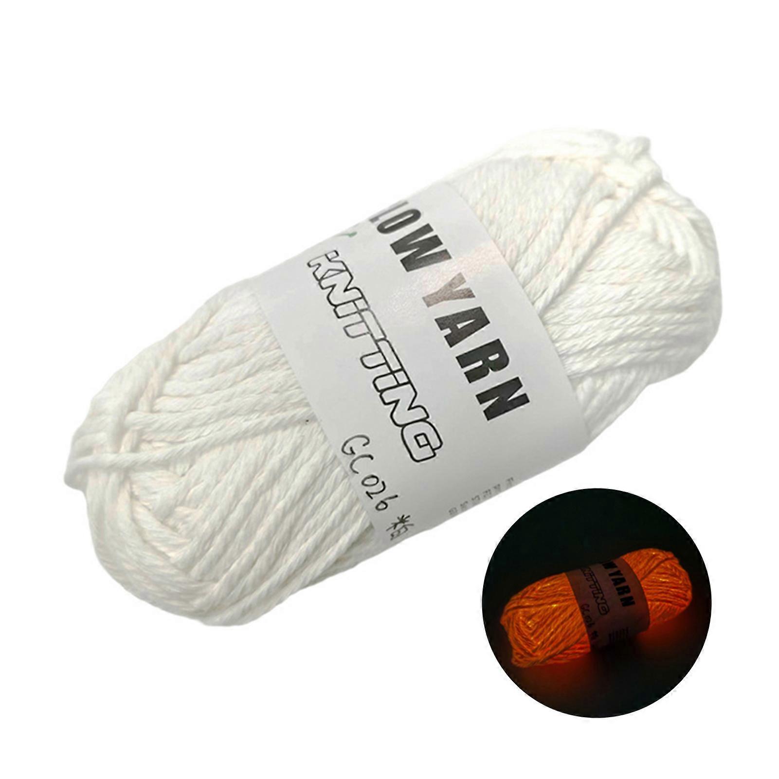 Hand-Knitting DIY Luminous Yarn Multi-Color Emitting Blended Yarn for Cardigan Scarf