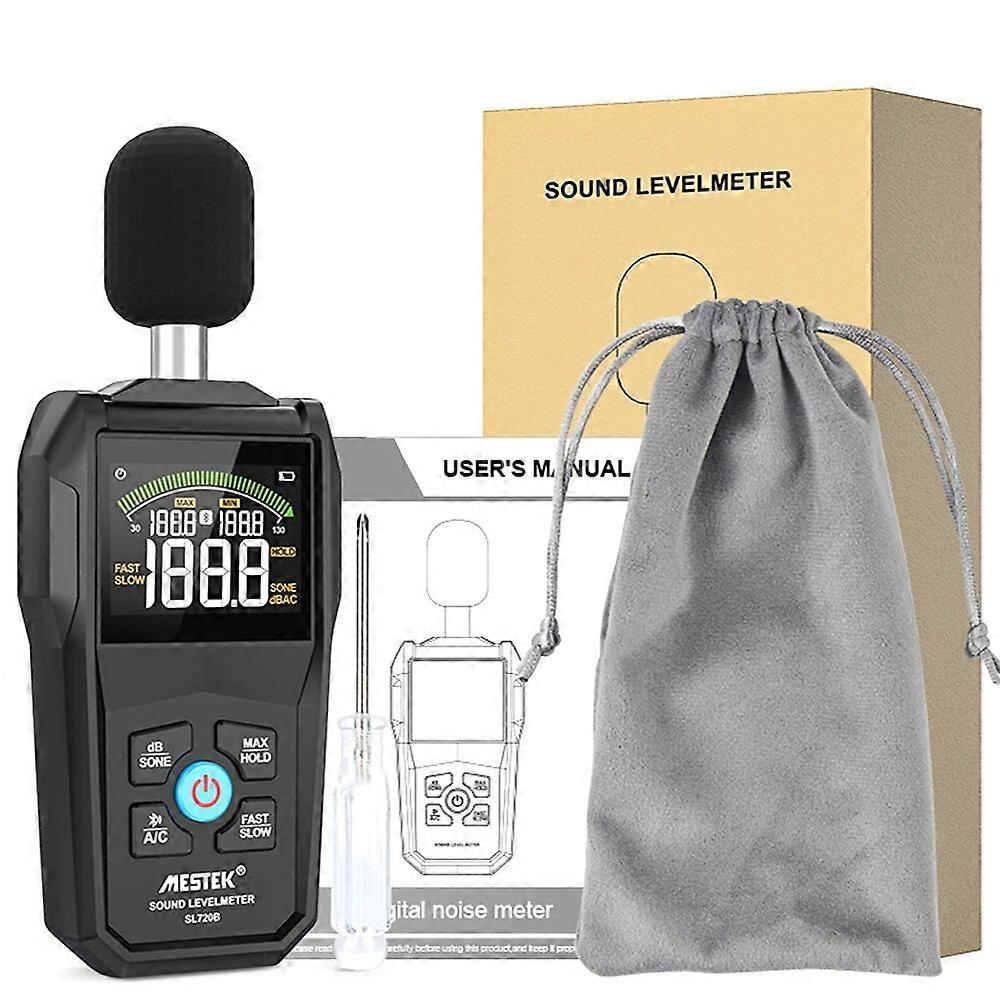 Sound Level Meter 30-130dB Noise Measuring Instrument Digital Handheld Color Screen Display Sound Meter Noise Meter