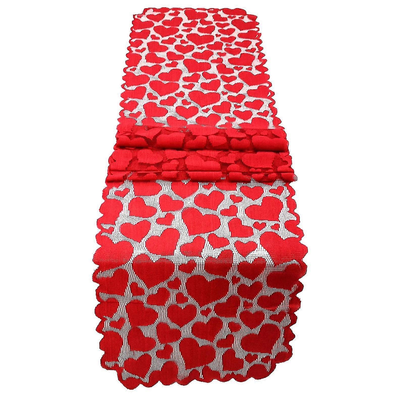 Practical Table Mat Tear Resistant Valentines Fine