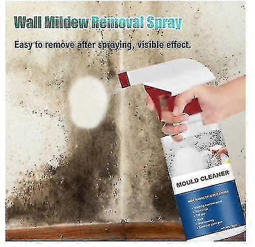 2pcs Mildew Cleaner Foam,mildew Deodorant Decontamination Spray,foam Mildew Spray