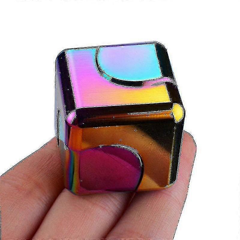 Square Magic Dice Cube Fingertip Spinning Top