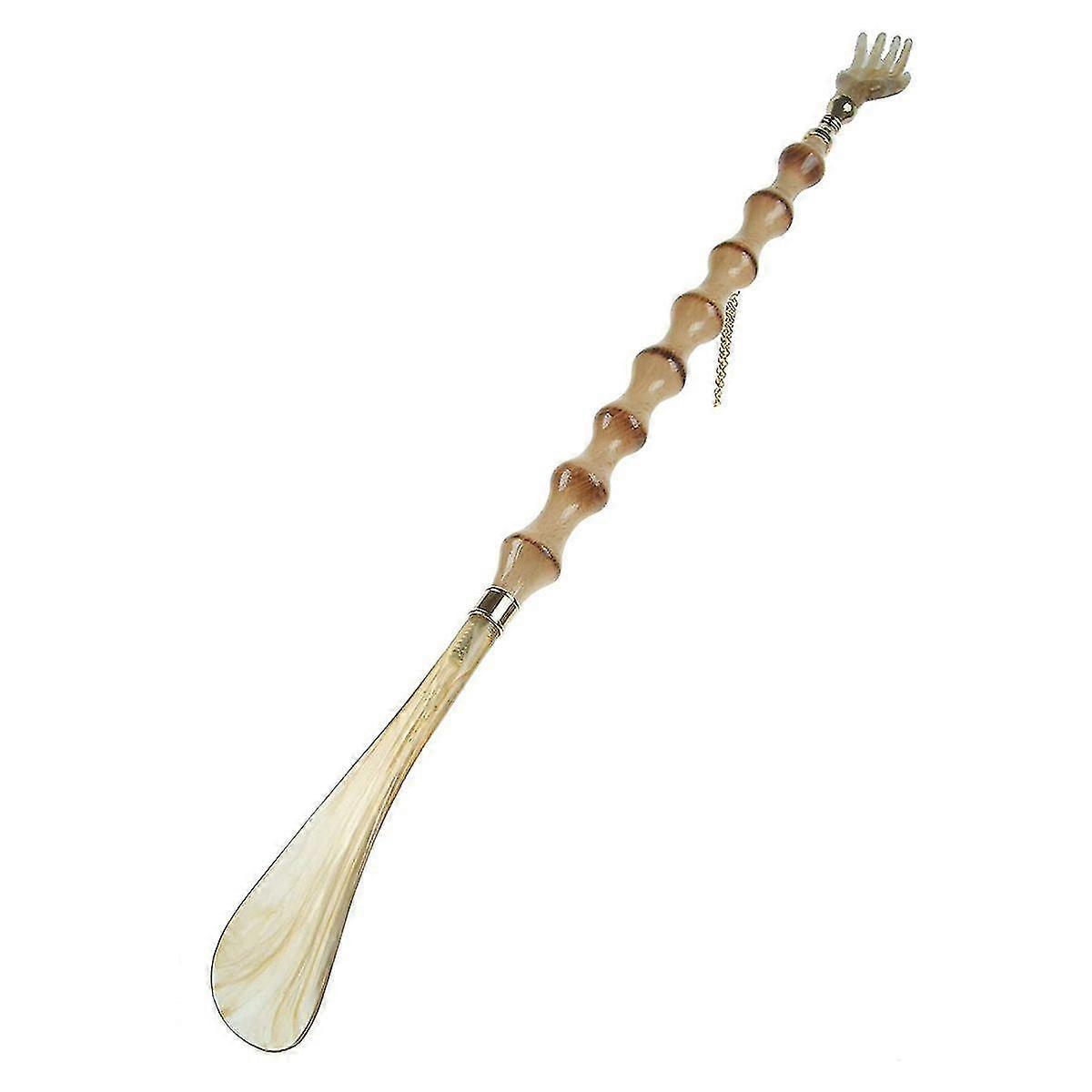 Skohorn og håndformet Backscratcher-guld