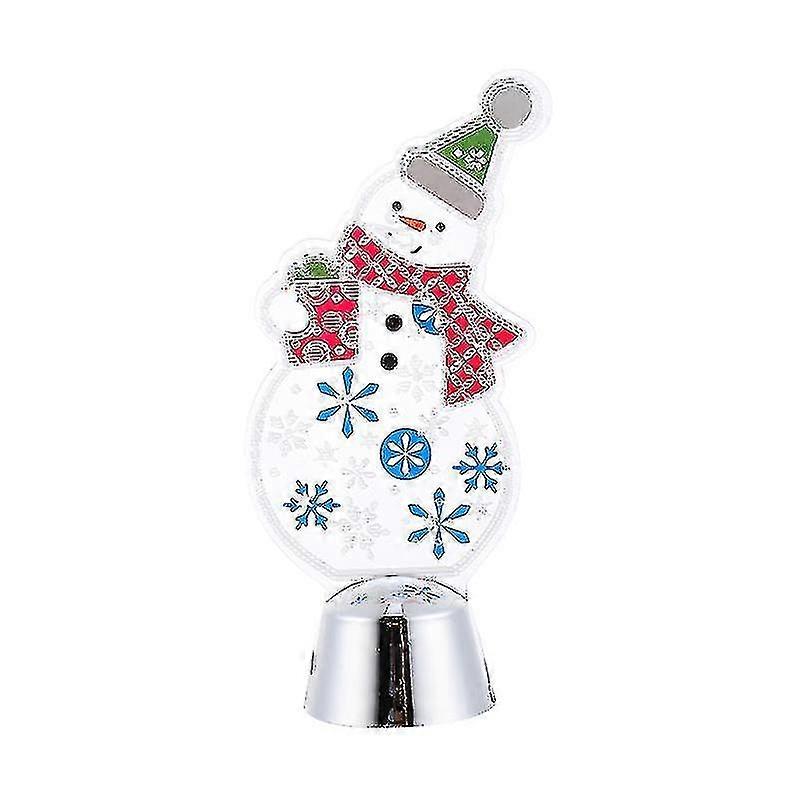 2pcs Desktop Led Snowman Light