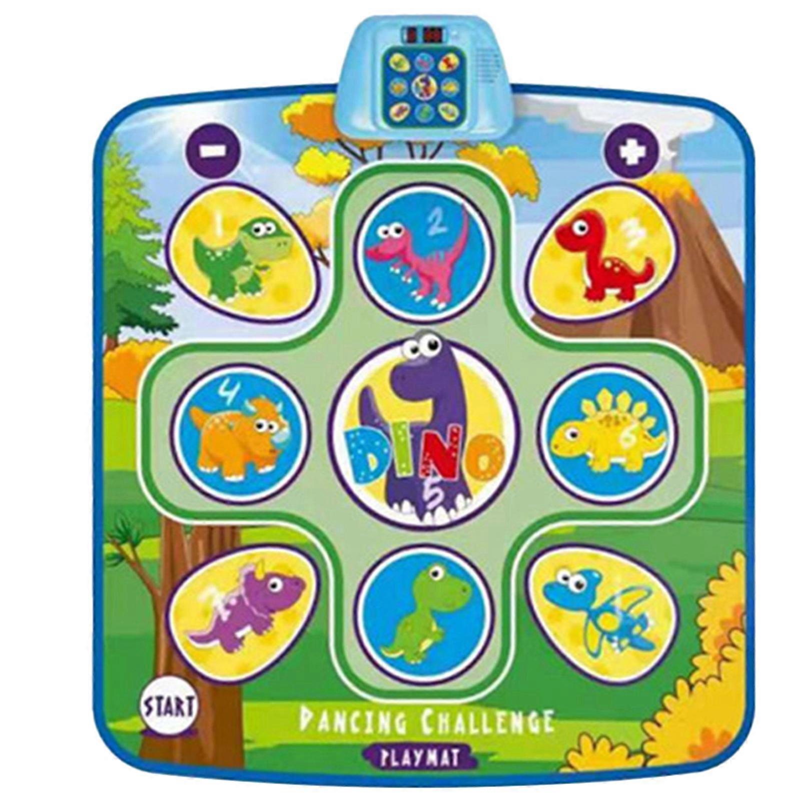 Dance Mat Leker for gutter Jenter Rhythm Step Game Mode Dance Pad programmerbar utfordring Spill Mat bursdagsgaver