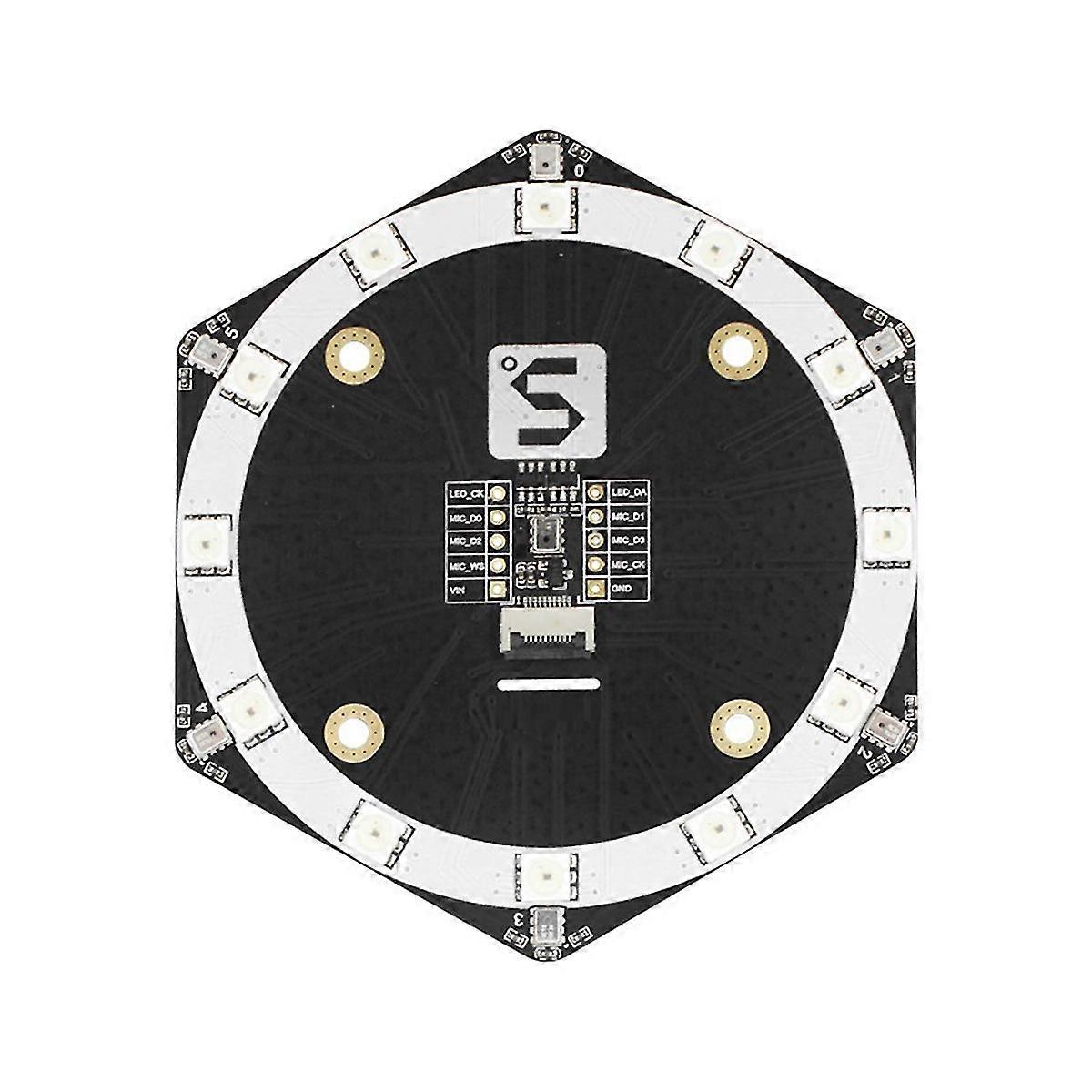 Mic6 Mikrofon Array Sound Source Location Tracking Modul Erweiterungskarte MSM261S4030H0 AI mit 1