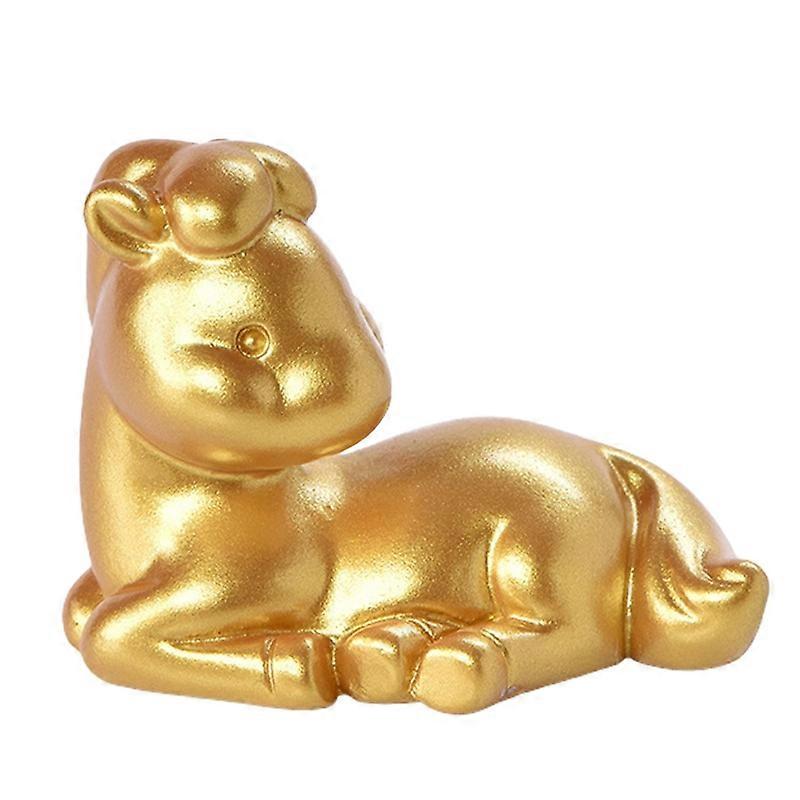 Mini Animals Figurines Rust-proof Indeformable Table Decorations Cake Toppers Mini Dollhouse Figurines for Decor KAESI