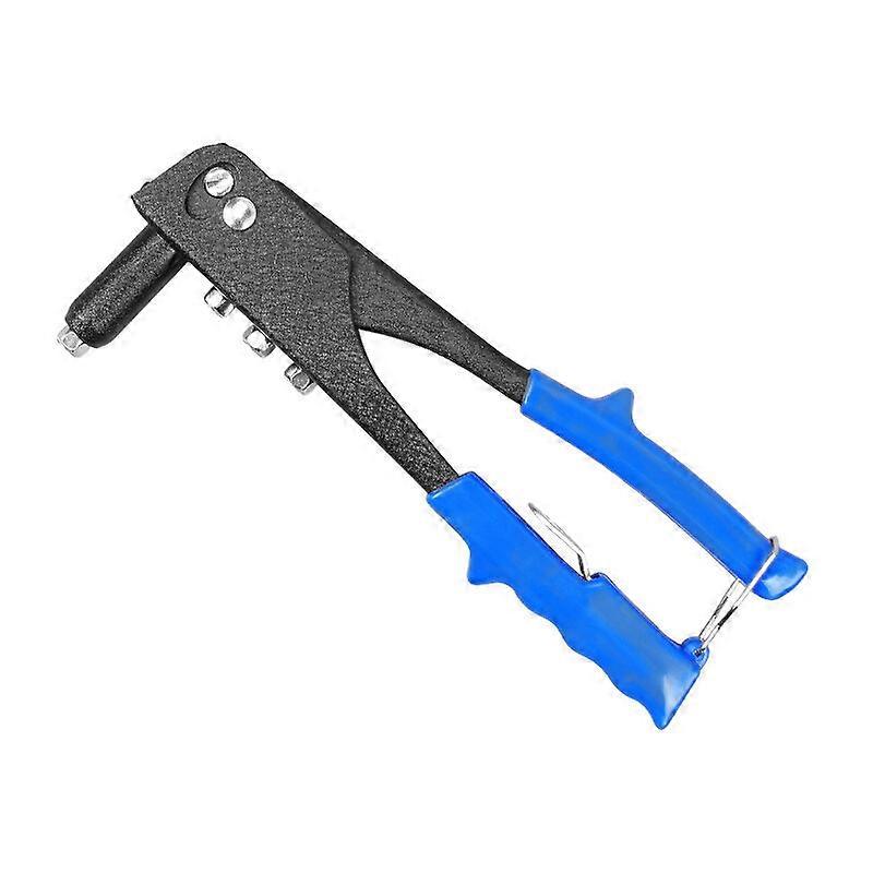 Rivet pliers, manual riveter, riveter, rivet nut, 4 replaceable nozzles
