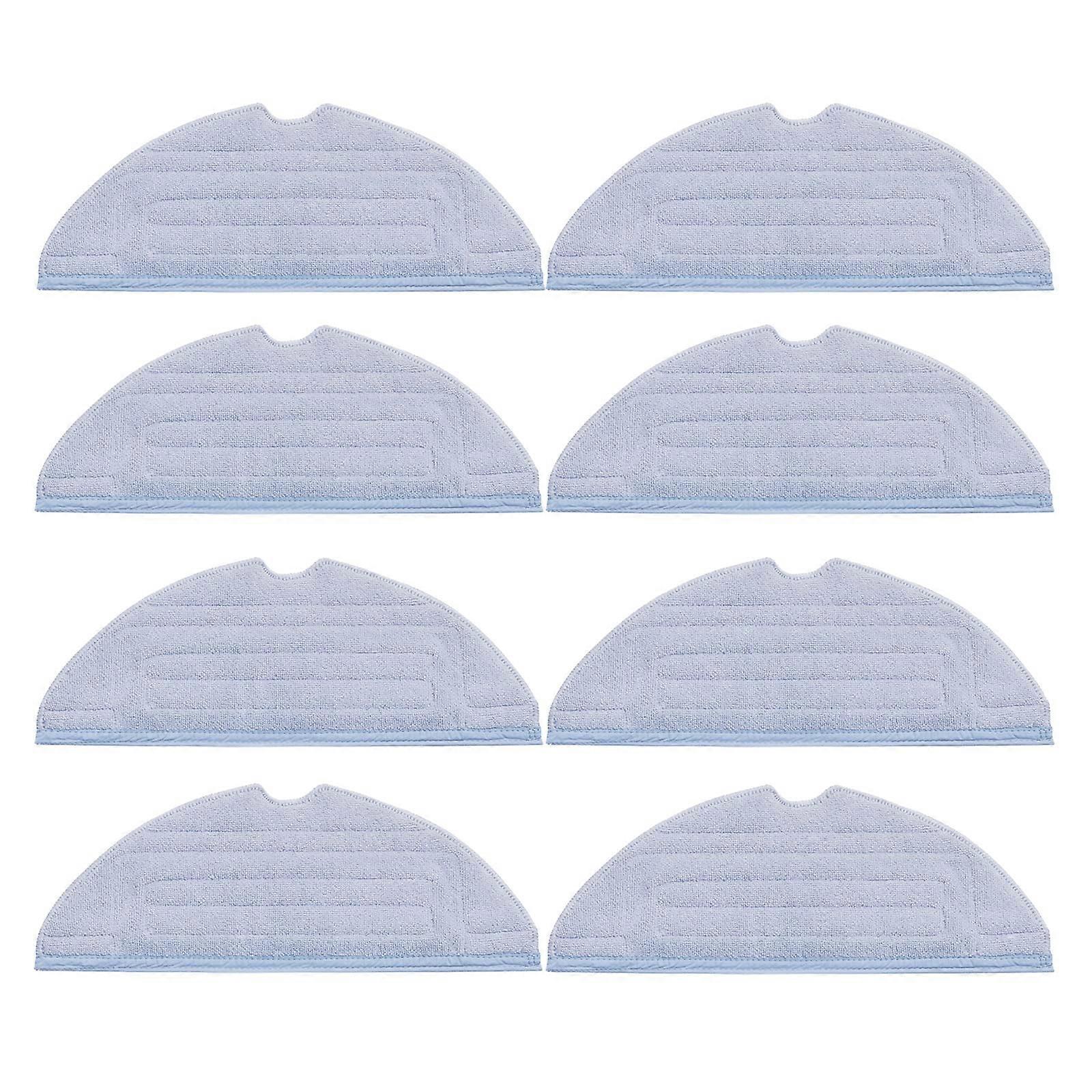 8 Pack Replacement Cloths for Roborock S7 T7S T7S puls G10 Accessories, Soft Microfiber, Washable and Reusable