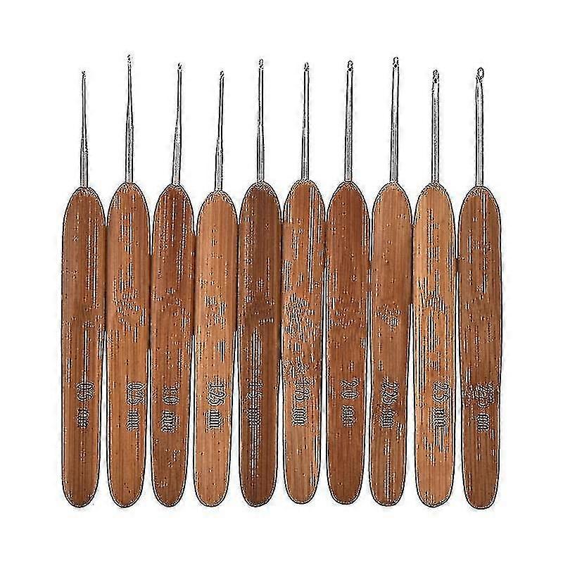 10pcs סריגה סריגה סריגה קרסים קרסים סט מחטים