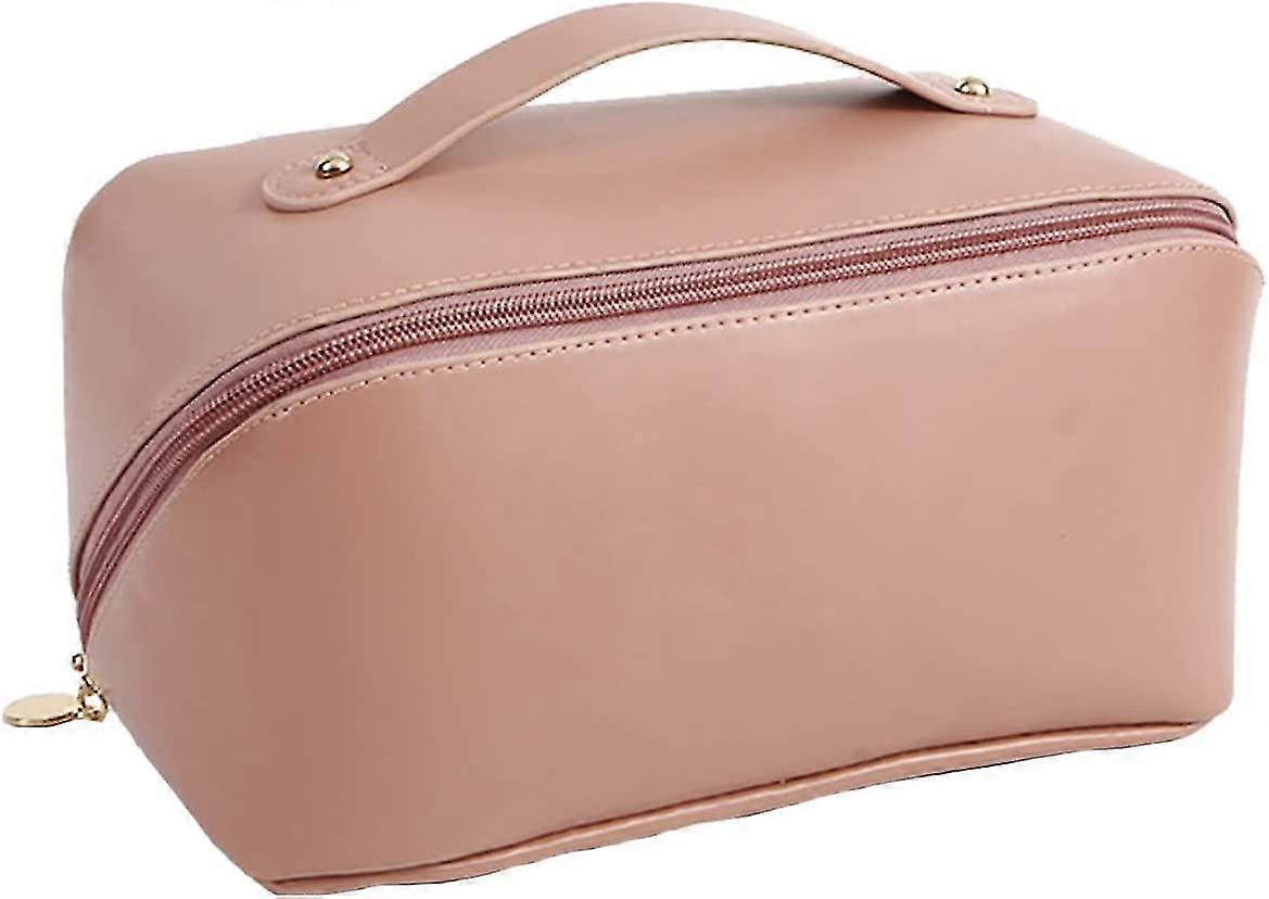 large cosmetic bag (sunset pink)