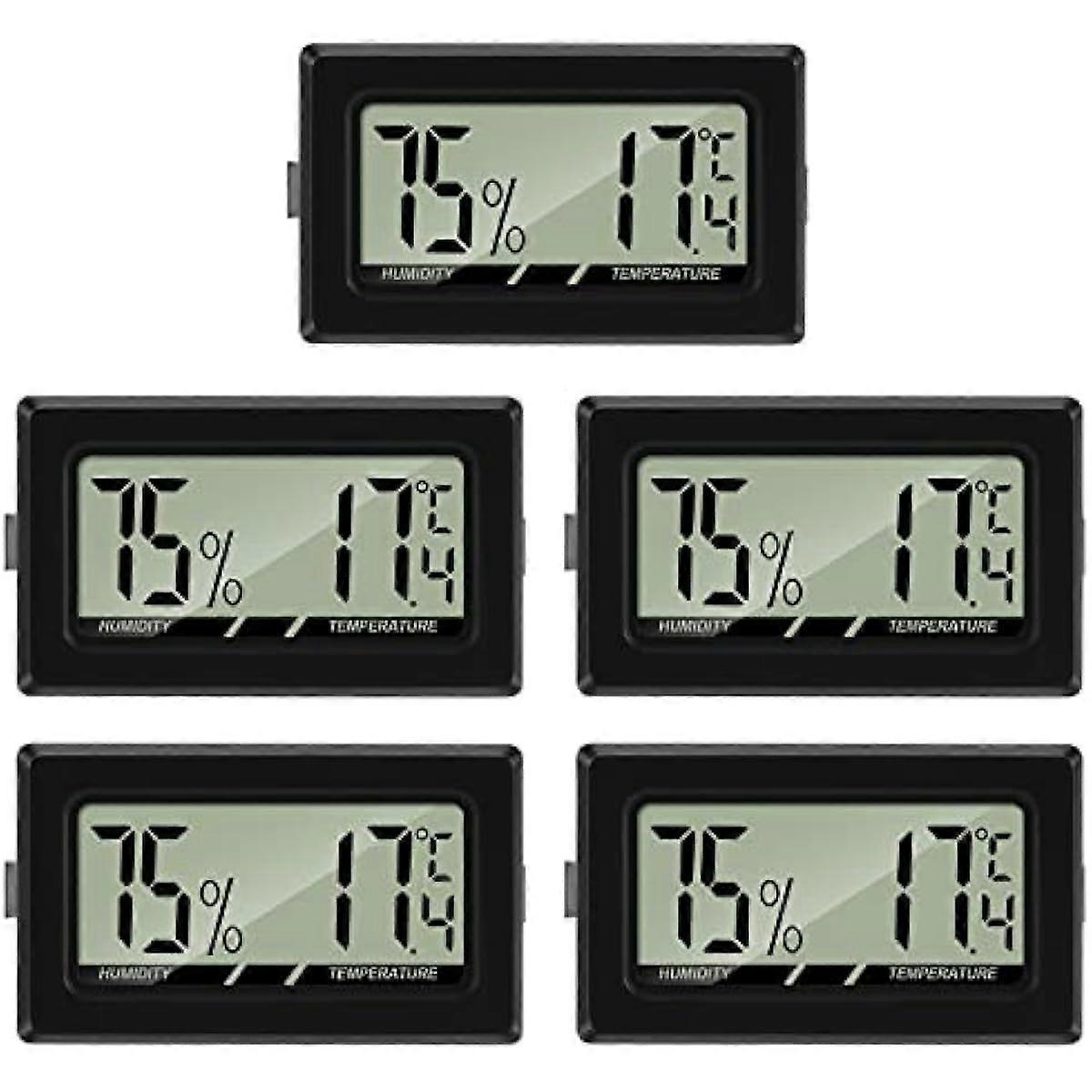 Mini LCD Digital Thermometer Hygrometer  Temperature Humidity Tester for Fridge  Aquarium