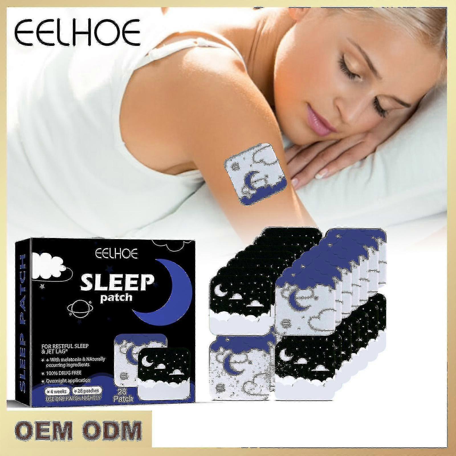 Eelhoe Sleep Aid Patch Relieves Insomnia Irritability And Anxiety Improves Sleep And Sleep Quality Sleep Patch