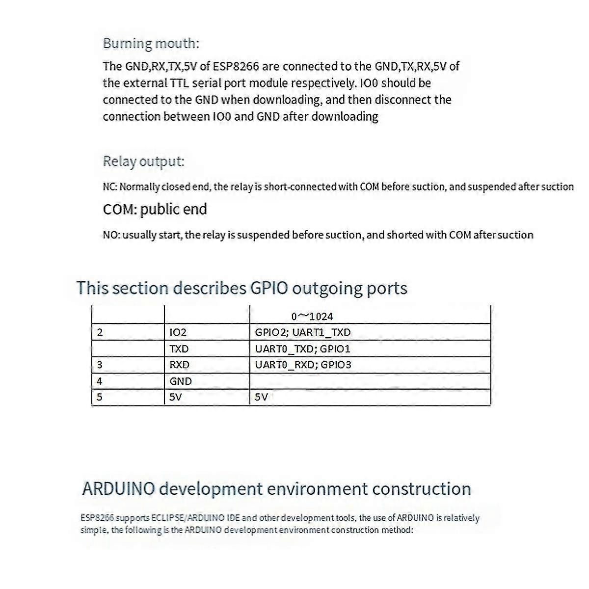 وحدة التتابع Esp-07 8 طريقة واي فاي وحدة 5 فولت / 7-28 فولت مزود الطاقة Esp8266 وحدة التطوير الثانوي للوحة التطوير