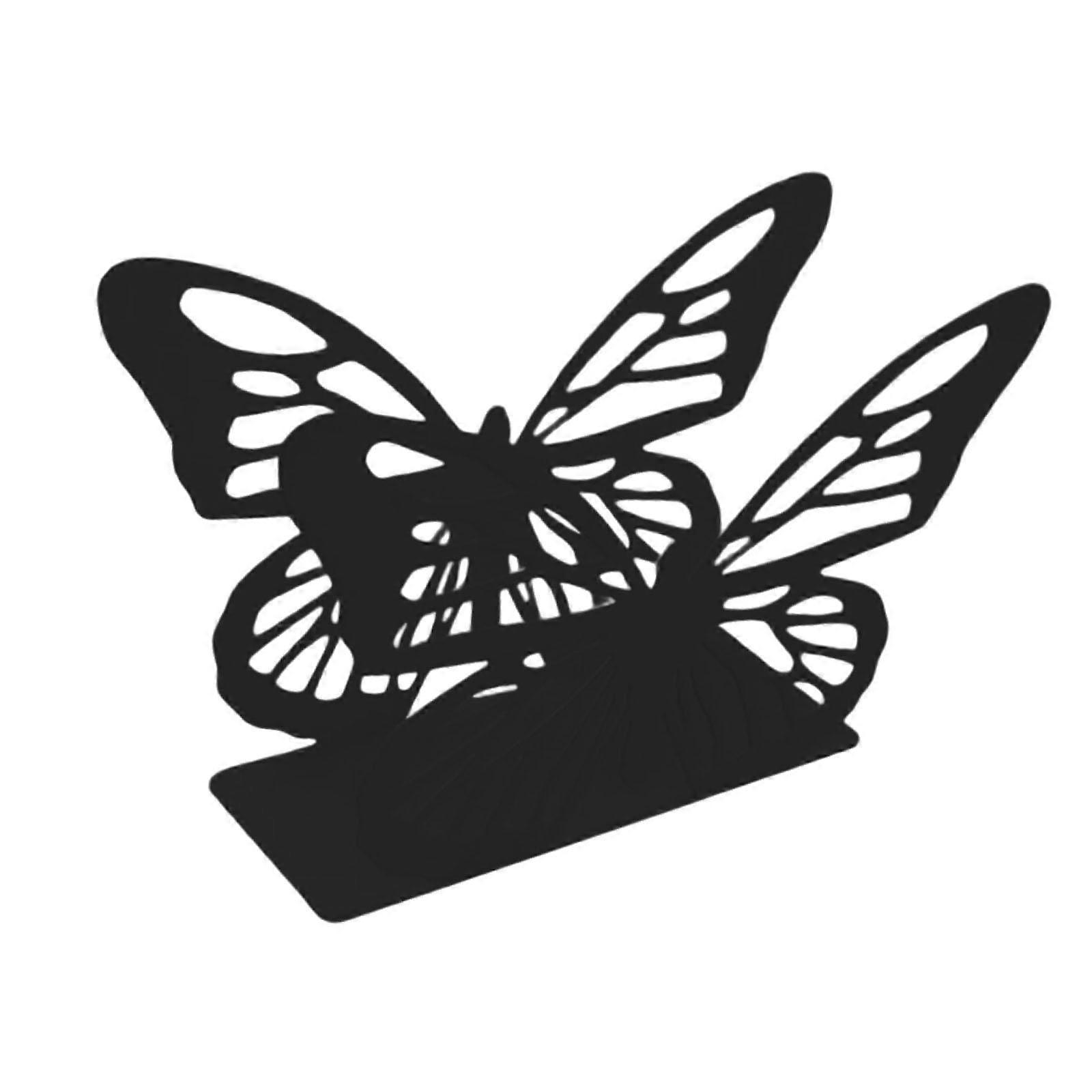 Porte-serviette en acier inoxydable pour une utilisation intérieure et extérieure Table à manger de table noir