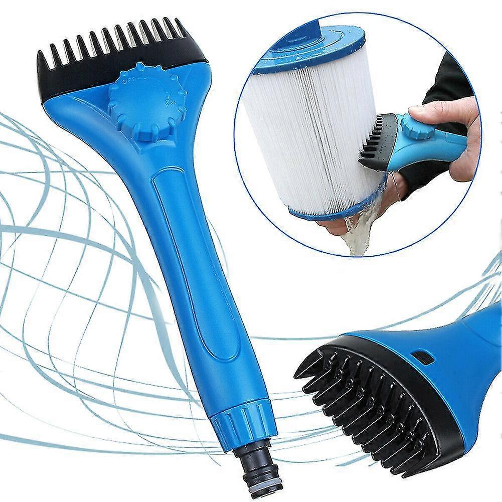 Pool Filter Cleaner Pool Brushblue-1pcs