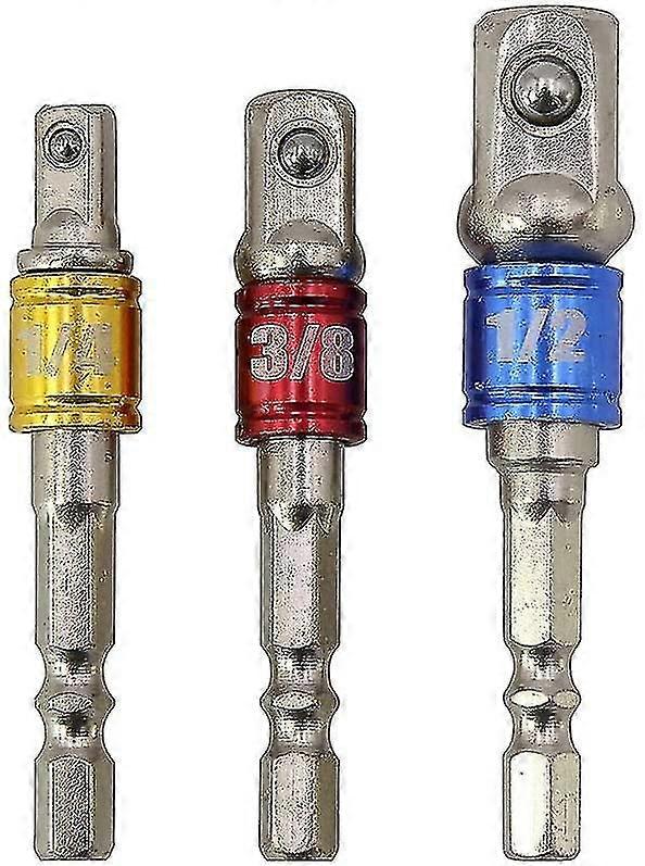 1/4 T-bit hexagonaire Magnétique Drill Drill Bit Extension Holder Drill Machine Change Extension