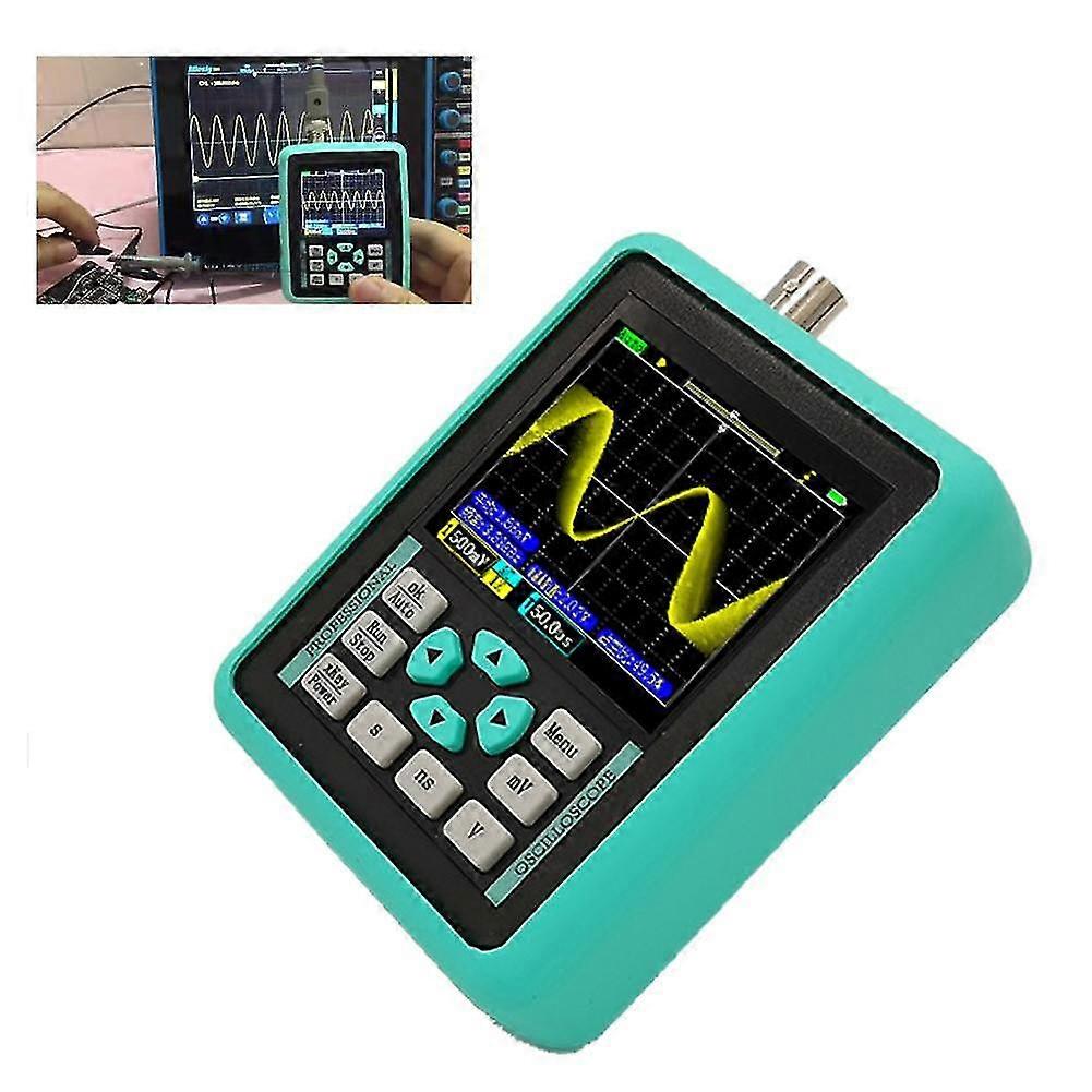 2.4inch Display Waveform Storage Multifunctional Digital Oscilloscope Car Repair Intelligent 120m Bandwidth Mini Handheld