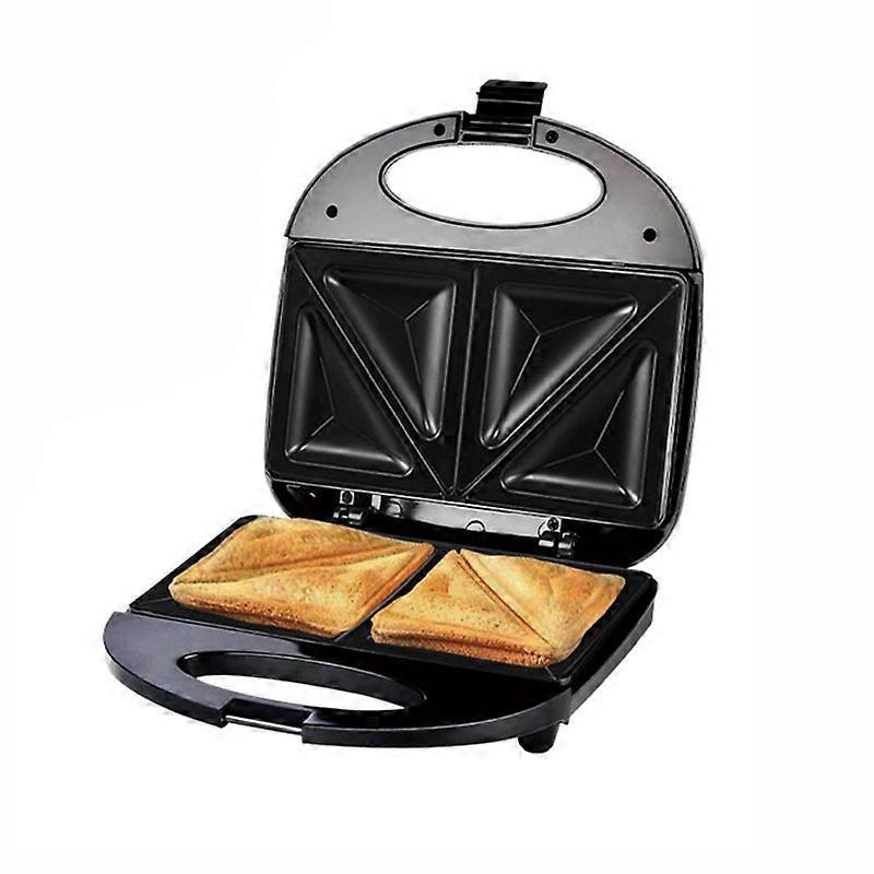 Geepas Toastie Maker 2 Slice Sandwich Brödrost Maskin Non-Stick Easy Clean 750W