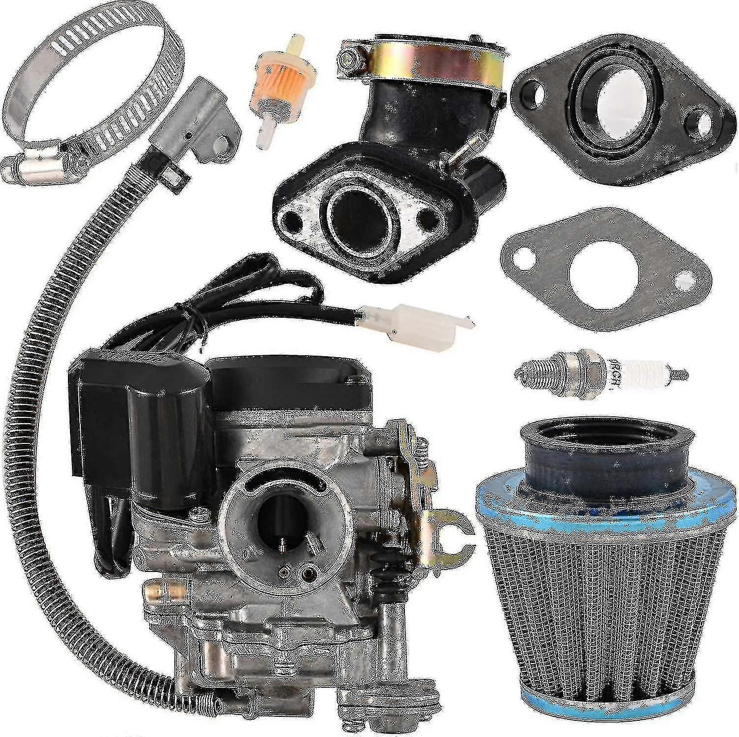 Scooter Carb Carburetor 50cc Chinese GY6 139QMB Moped 49cc 60cc Fit For Scooter Carb Carburetor 50cc Chinese GY6 139QMB Moped 49cc 60cc Fit For