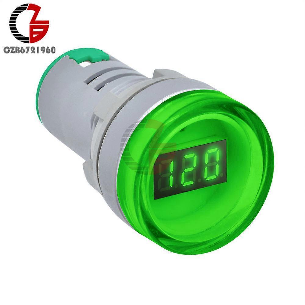 110V 220V AC Digital Voltmeter Ammeter 50-500V 0-100A Square Round Voltage Current Meter Car Volt Tester Test Gauge Amp Detector