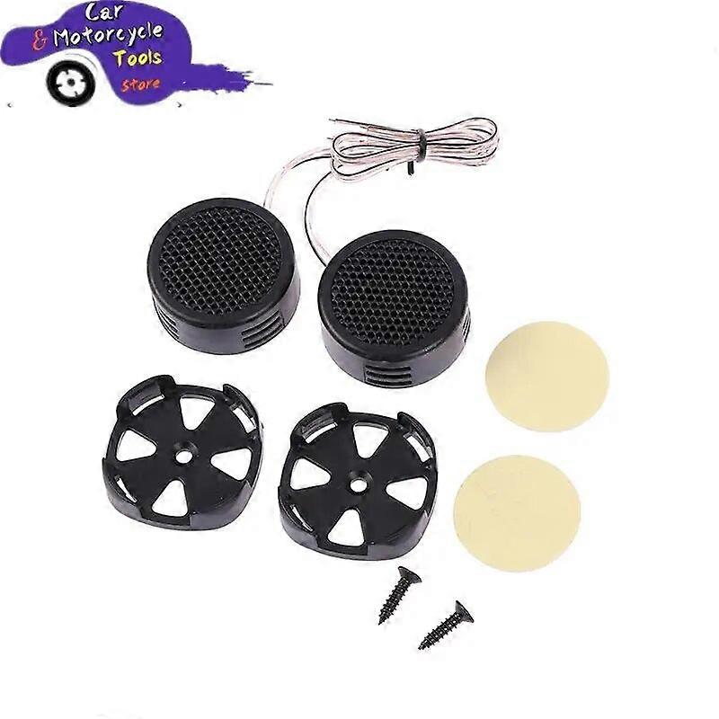 Universele High Efficiency Mini Dome Tweeter Luidspreker 2x 500W Luidspreker