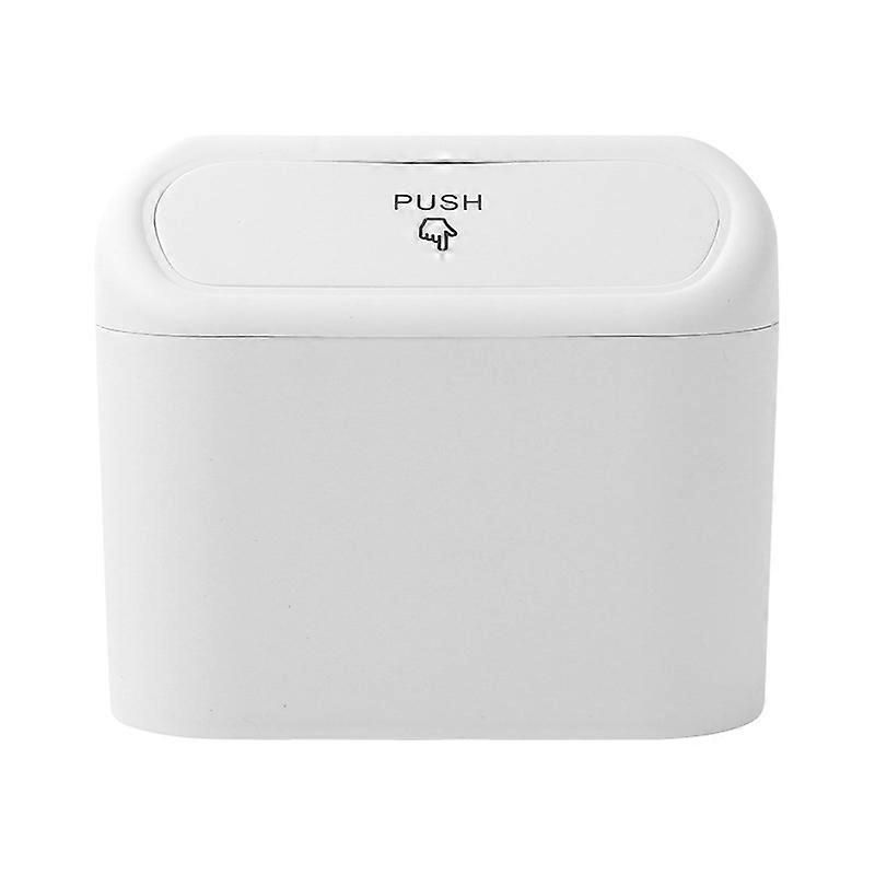 Small car trash can (White)