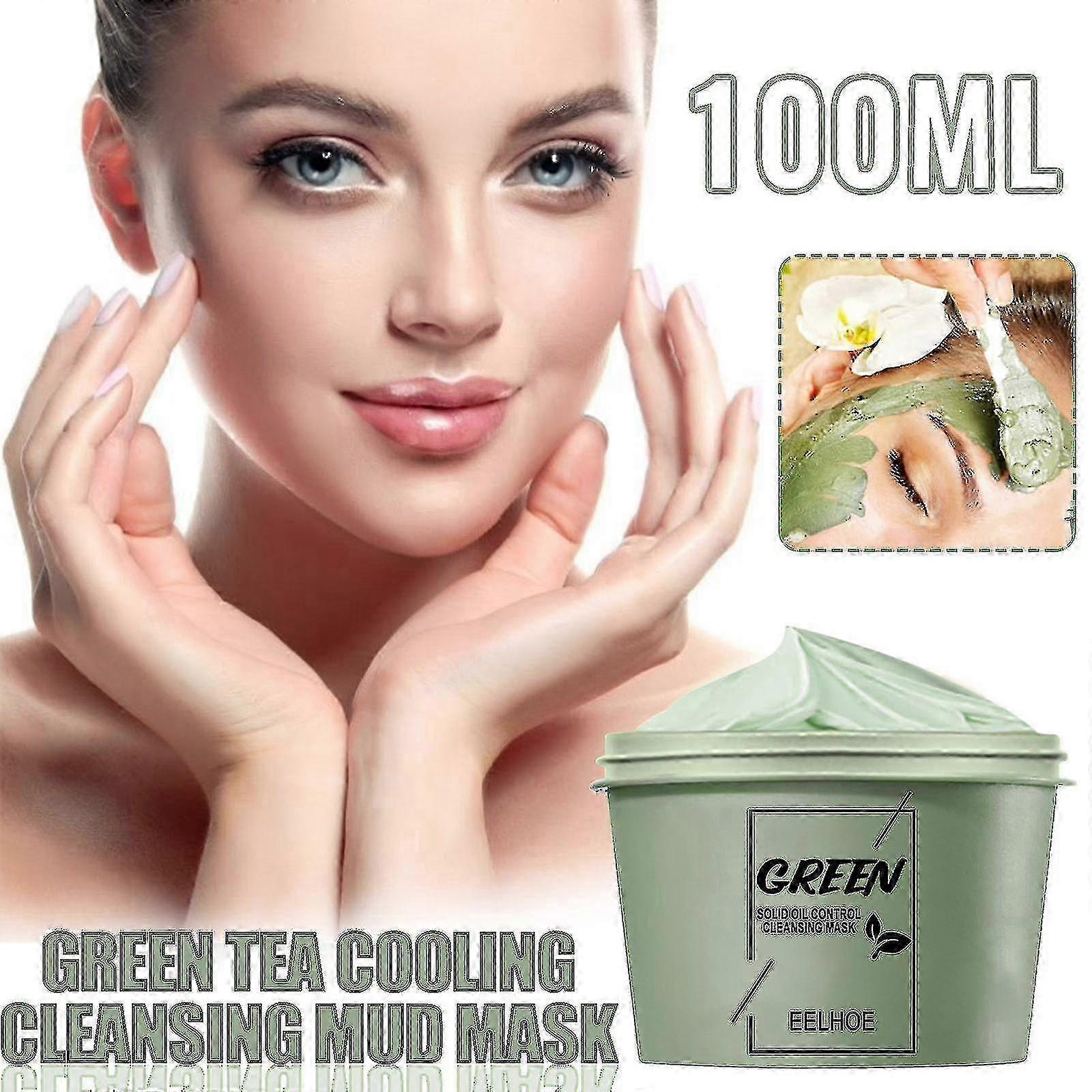 緑茶クレイマスク 100g