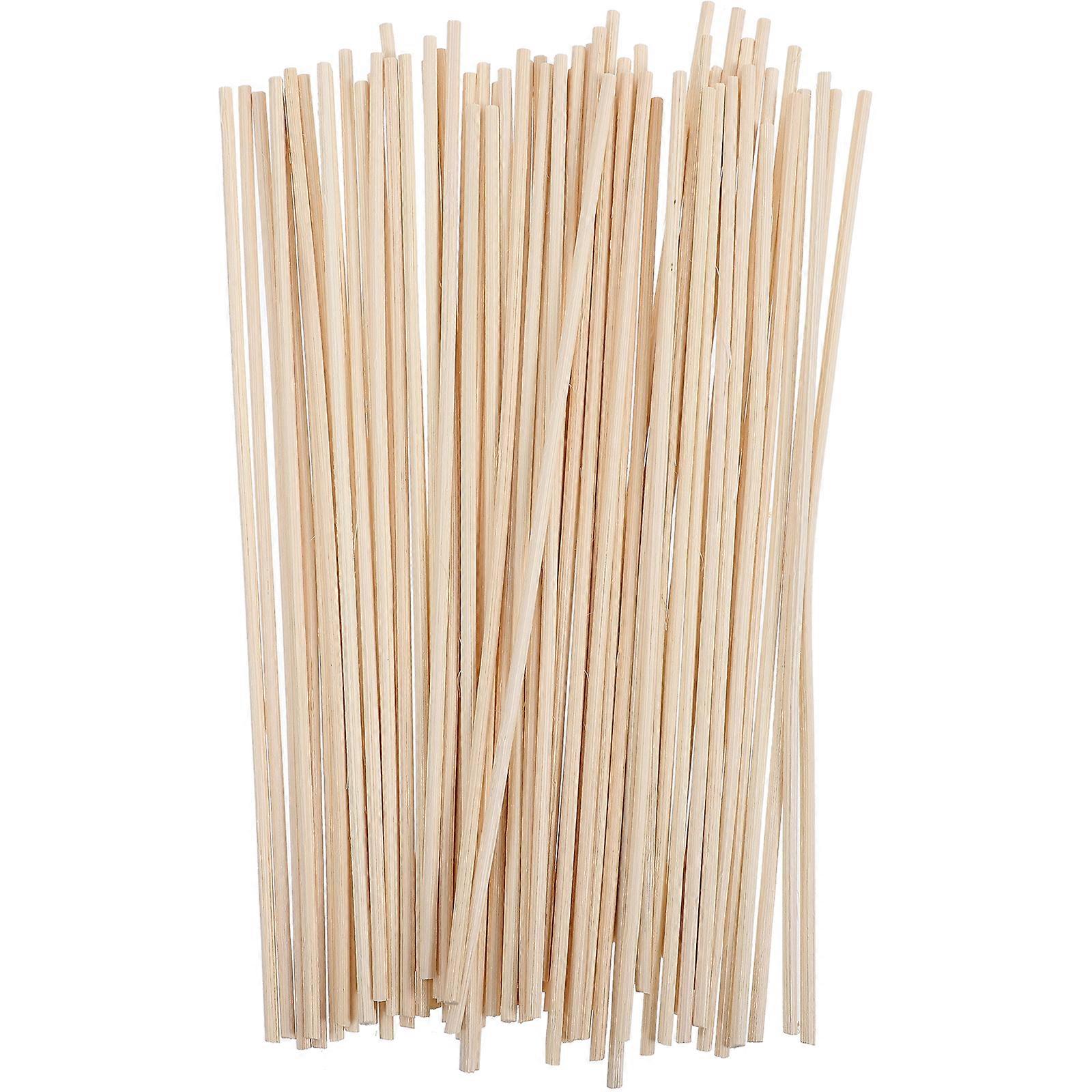100Pcs Diffuser Stick Natural Rattan Oil Fragrance Aromatherapy Diffuser Sticks Replacement