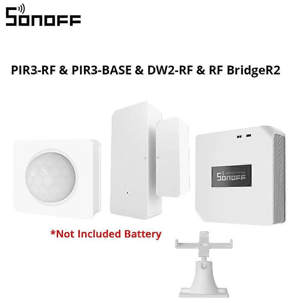 Sonoff RF Bridge 433MHZ Wifi Wireless Signal Converter PIR3 Sensor/ DW2 Door & Window Alarm Sensor for Smart Home Security Kits