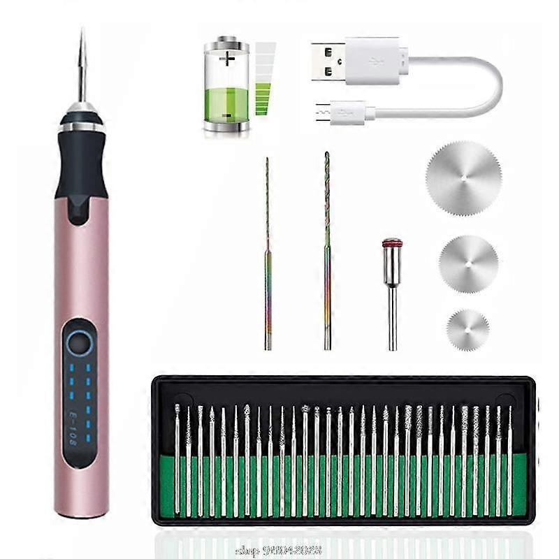 Dual-purpose Nail Machine Electric Polishing Machine Electronic Engraver Etching Pen 35 Bit USB Rechargeable Engraver