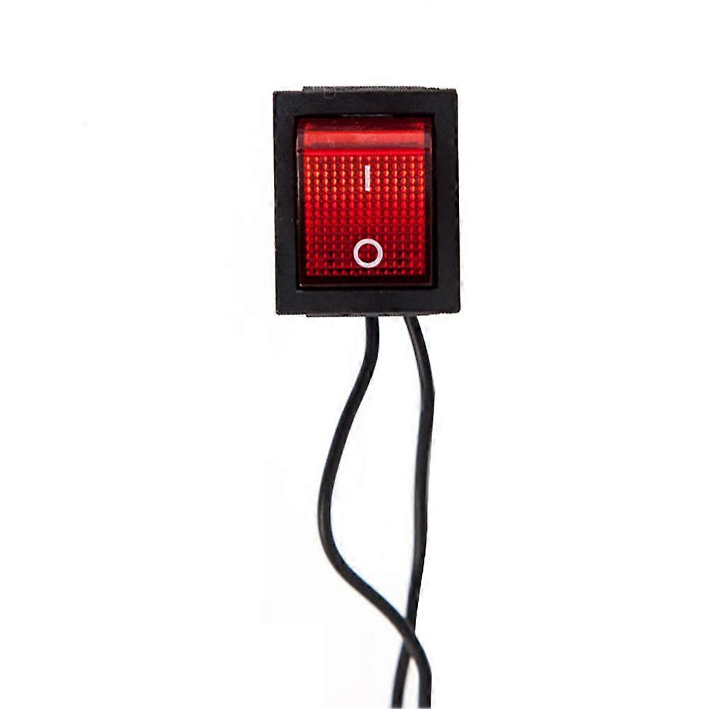 DC 12V Rectangle On/Off Electric Rocker Power Switch Accessories for Sprayer Mengxi