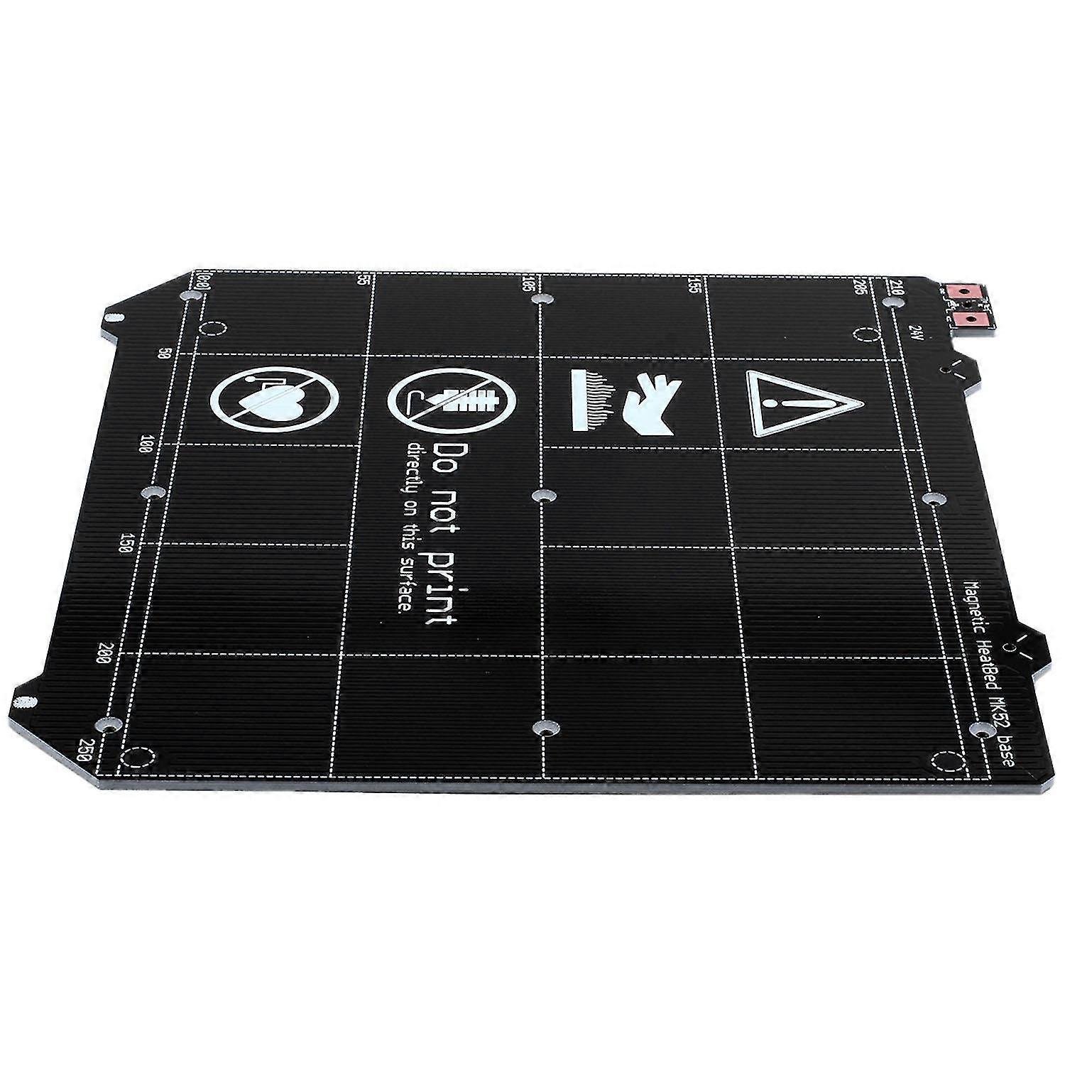 3d Printer Parts Clone I3 Mk3 3d Printer Heated Bed Magnetic Mk52 Heatbed 24v Assembly