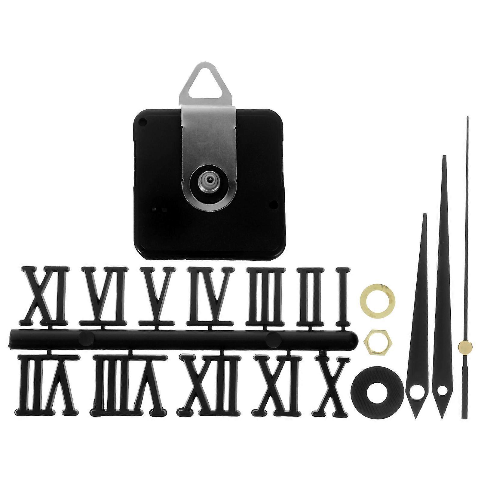 1 Set of Replaceable Clock Movements DIY Clock Mechanism Kits Wall Clock Movements